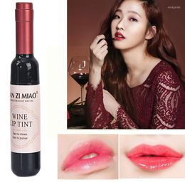 Lip Gloss 2022 Lipstick Lipgloss Waterproof Long Lasting Lovely Tint Wine Bottle Shape For Women Makeup Red Sexy Cosmetic T F6h7