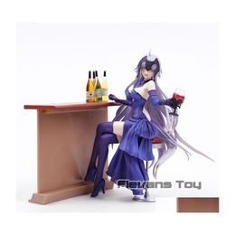 Action Toy Figures Fgo Fate/Grand Order Jeanne D Arc Alter Holy Night Dinner Ver. 1/8 Scale Pvc Figure Collectible Model X0503 Dro Dhmnl