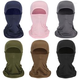 Cycling Caps Tactical Fleece Balaclava Winter Thick Mask Protection Riding Windproof Head Cover Outdoor Skiing Scarf