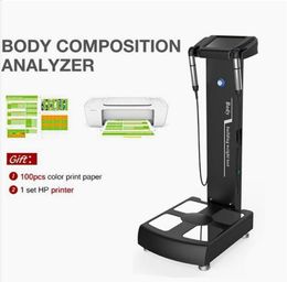 New Digital Body Composition Analyzer Fat Test slimming Machine Health Analyzing Device Bio Impedance Fitness equipment weightloss fat reduce with factory price