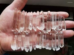 Decorative Figurines 20pcs NATURAL CLEAR Lemurian Seed QUARTZ CRYSTAL ORIGINAL POINTS Specimen 60-70g