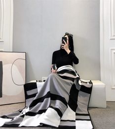 new blanket Designer Blankets letter plaid Cashmere Soft Wool Scarf Shawl Portable Warm Sofa Bed home Throw Blanket 135x170cm Spring more kinds. Best quality
