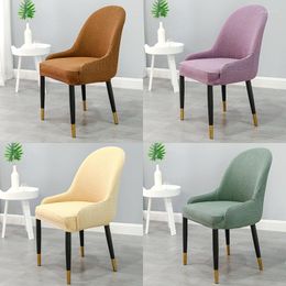 Chair Covers Long Armrest Backrest Elastic Curved Waterproof Cover Semi-Circular El Household One-Piece Dining Room