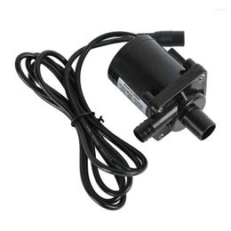 Garden Decorations Submersible Water Pump Heat Dissipation Brushless Quiet 12V 18W IPX8 Waterproof DC With Base For Aquarium