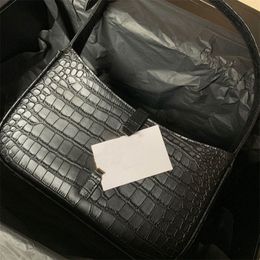 yslbag Designer LE 5 A 7 Hobo Bag Underarm Bags Luxury Women Leather Handbag Crocodile Skin Purse Wallet Shoulder Lady a4Xn#