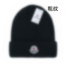 2024 Monclair Cap Herren Designer Eimer Hüte Neue Mode Frauen Damen Warme Winter Beanie Große Faux Pelz Pom Poms Bobble hut Im Freien