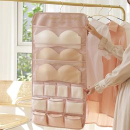 Storage Boxes Underwear Socks Rack Multi-role Pockets Hanging Bag Clothes Sorting Pouch Stuff Goods Bathroom Accessories Supplies Stuf