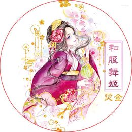 Gift Wrap Fairy Kimono Dancer Washi Tapes Journal Masking Tape Adhesive DIY Scrapbooking Stickers