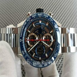 2022 Mens Quality Chronograph Wristwatches Workin XF Maker 47mm Cosmograph Stainless Steel CAL 7750 eta Movement Automatic Men blu312L