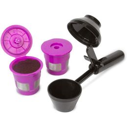 Coffee Philtres Reusable Pod Scoop For Keurig Kduo Kmini 1.0 2.0 Kseries And Select Single Cup Makers Drop Delivery Home Garden Kitch Dhrhv