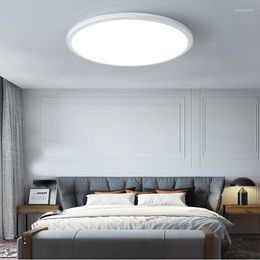 Deckenleuchten, kreative LED, rund, mit Fernbedienung, stufenlos dimmbar, Lampe, Schlafzimmerbeleuchtung, Zuhause, modern, minimalistisch, chinesisch