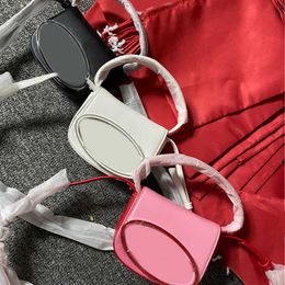 Evening Bags D Shoulder Bags Luxury handbags Women Top Handle Purse Half Round Design shoulder bags Leather Underarm Flap Handbags 220507