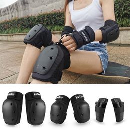 Elbow & Knee Pads Skateboard Protective Gear Protector Set Longboard Adult Children Bicycle Inline Roller Skates Outdoor Sport257C