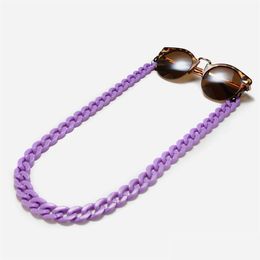 Eyeglasses Chains New Acrylic Sunglasses Chain Women Reading Glasses Hanging Neck Largand Cord Eyewear Accessory 852 Q2 Drop Deliver Dhe9d