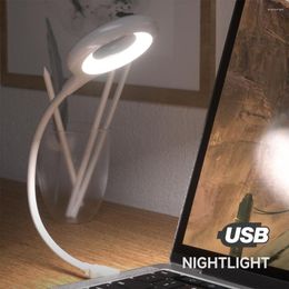 Night Lights USB Direct Plug Portable Lamp LED Desk For Bedroom Dormitory Reading Eye Protection Student Study Available Light