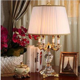 Table Lamps Crystal Lamp Luxury High Quality Living Room Decoration