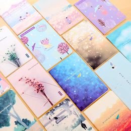 4pcs/Lot Kawaii Notebook A5 Cute Agenda Journals Plannner Diary Notepad Book 30 Sheets School Office Stationery Planner 2022