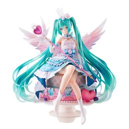 Decompression Toy Spiritale Vocaloid Hatsune Miku 2020 Sweet Angel Happy Birthday Ver. Anime Limited Action Figure Decor Doll Collect Model