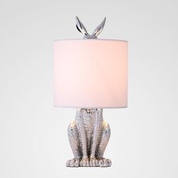 Table Lamps Retro Animal Led Lamp Switch Children's Cute For Bedroom Room Desks Bedside Decorative Luminaires Indoor Lighting Fixture