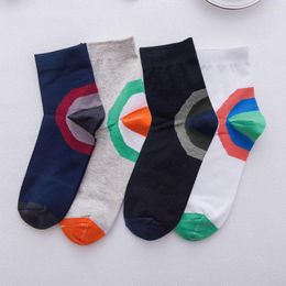 Men's Socks Running Men Calcetines Hombre Sport Sports Middle Tube Elastic Compression Breathable Sweat-absorbing Foot Sock