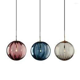 Pendant Lamps Glass Lamp LED Light Modern Nordic For Designer Living Room House