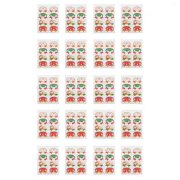 Gift Wrap Stickers Labels Christmas Adhesivestickerdecals Envelope Printing Decorative Sealing Countdown Self Label Diy Crafts