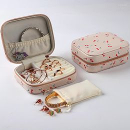 Jewellery Pouches Leather Storage Box In 2022 Customised Poratble Design Fashionable Wedding Birthday Gift