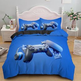 Bedding Sets Games Comforter Cover Gamepad Set For Boys Kids Video Modern Gamer Console Quilt 2 Or 3 Pcs Soft Twin Duvet