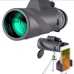 Telescope 40X60 HD Powerful Monocular Long Range 1000yard BAK4 FMC Optics Military Spyglass For Hunting Sports Outdoor Camping