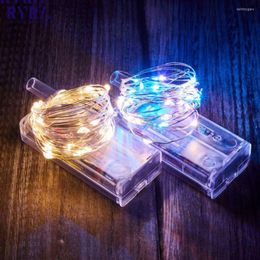 Strings Led Fairy Lights Copper Wire 9.8ft 30 Holiday Garden Patio Waterproof String For Christmas