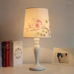 Table Lamps Lights For Bedroom Plumones De Cama Deco Vintage Ceramic Gourd Lamp Tiffany Stained Glass White Giraffe