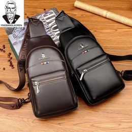 Direct Brand Men Bag Fashion Cowhide Business Skew Shoulder Bag Multifunctional Leather Bicycle Bag Summer New Coloured Leather Me211N