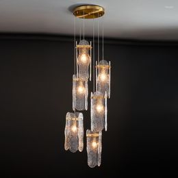 Pendant Lamps Led E14 Modern Glass Light Round Hanging Lampen Lustre Art Decor Suspension Luminaire Droplight Loft Dinning Room