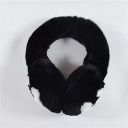 Ear Muffs Earbags Classic winter earmuffs Female Rabbit velvet brand fashion designer warm plush