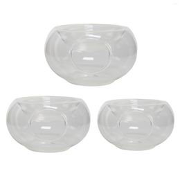Bowls Dry Cooking Hollowware Bowl High Borosilicate Glass Set For Dessert Snack Dishes Party Housewarming Kitchen Breakfast
