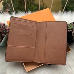 New- genuine leather passport cover wallet women luxury credit card holder men business card holder travel wallet porte carte cart194i