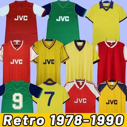 Retro HIGHBURY SOCCER JERSEYS PIRES HENRY REYES Retro JERSEY BERGKAMP ADAMS 82 83 84 85 86 87 88 89 90 1978 1982 1983 1984 1985 1986 1988 1990