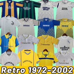 KEWELL Retro Short sleeve Mens Soccer Jerseys HASSELBAINK McALLISTER Home and Away White Yellow blue Football Shirt Uniforms 00 02 88 90 91 92 93 94 95 96 97 98 99 1972