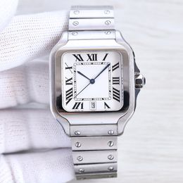 Watch Automatic Mechanical Movement Designer Watches Mens Bracelet Business Wristwatch Stainless Steel Wristband 40mm Montre de Luxe