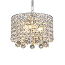 Pendant Lamps Nordic Crystal Lamp Decoration Use For Bedroom Living Room Restaurant LED Light E12 3w 3