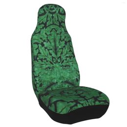 Car Seat Covers Green Plants Trees Automobiles Full Set Protection Cover Vehicle Universal Accessories