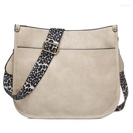 Duffel Bags Ladies Designer Women's Bag Casual Large Capacity Leopard Print Shopping Shoulder With Zipper PU Leather Handbag