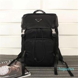 Designer- Women bags fashion size 45cm 27cm 17cm retro style luxury canvas leather backpack handbags2906