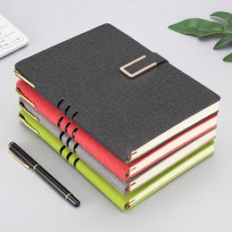 2022 New Thicken PU Leather Notebook Planner Scrapbook Gift Soft Cover Creative School Supplies Journal Diary Office