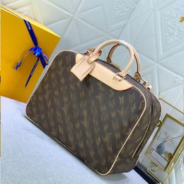 Luxury Brand Totes M47270 BOWLING VANITY Shoulder Bags Women Totes Crossbody Bag Leather Fashion Woman Casual Shopping Travel Tote 36cm UIN0