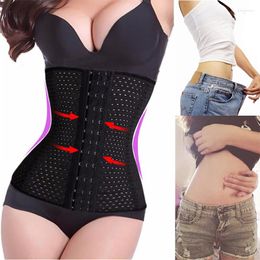 Women's Shapers Corset Waist Trainer Body Shaper Belly Slimming Sheath Steel Boned Fitness Workout Shapewear Women Modelling Strap Gridles