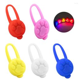 Dog Collars Pet Night LED Cat Collar Glowing Pendant Safety Leads Necklace Luminous Bright Decoration For