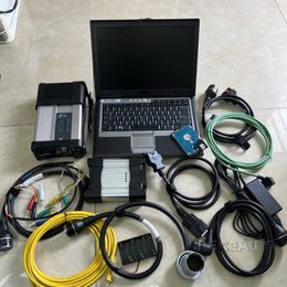 2024 diagnostic tool mb star c5 for bmw icom next laptop d630 4g with 2in1 2tb ssd super ready to work
