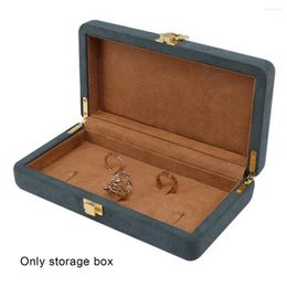 Jewellery Pouches Portable Storage Box European-Style Multi-Function Packaging With 5 Clasps Winter Gift