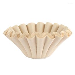 Coffee Filters 50pcs/Set White Single Serving Paper For Machine Filter Cake Cup Bowl